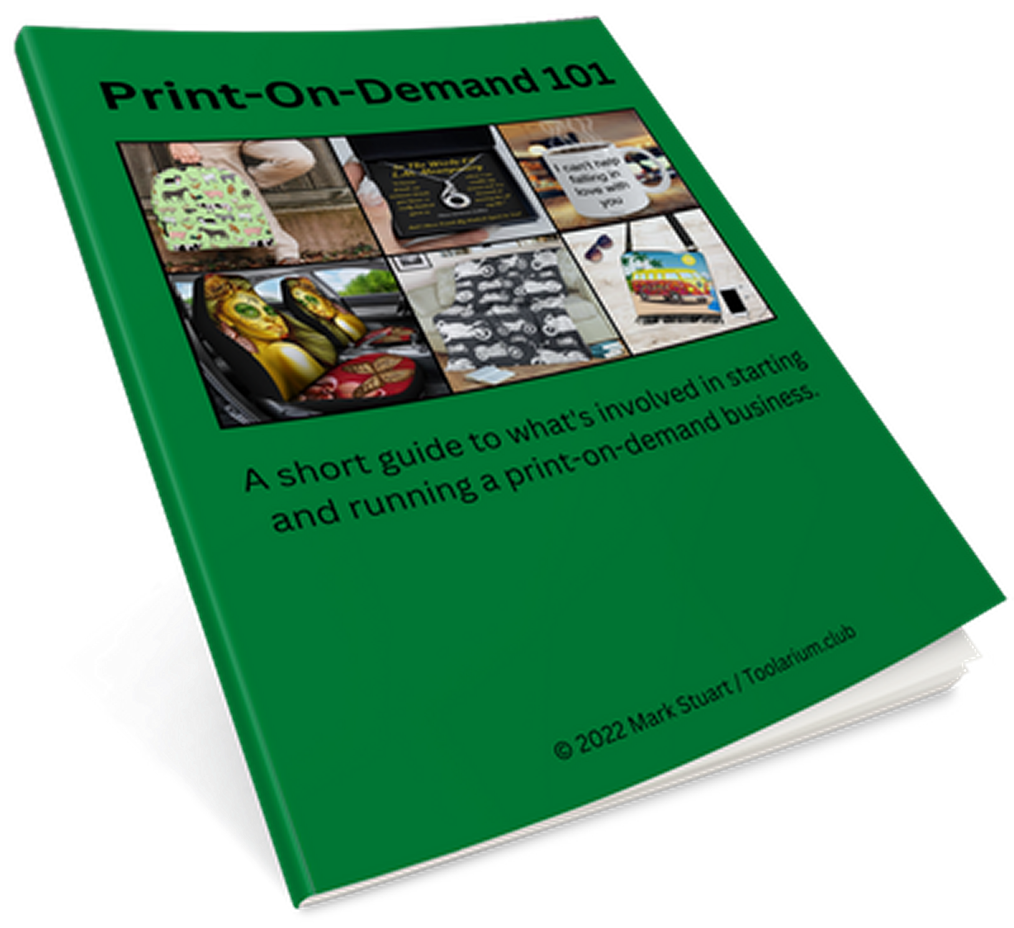 3D mock-up of Print-On-Demand 101