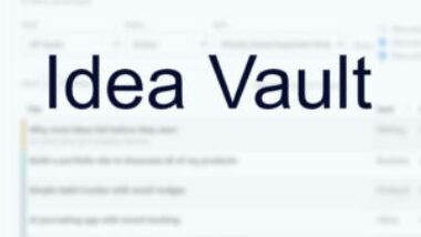 Idea Vault Gumroad Thumbnail v1